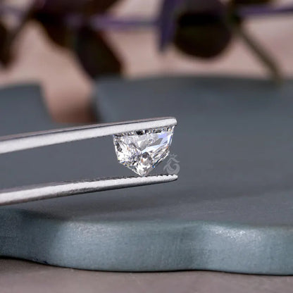 1.50CT Cadillac Cut Lab Grown Diamond, IGI Certified Fancy Side Stone for Jewelry