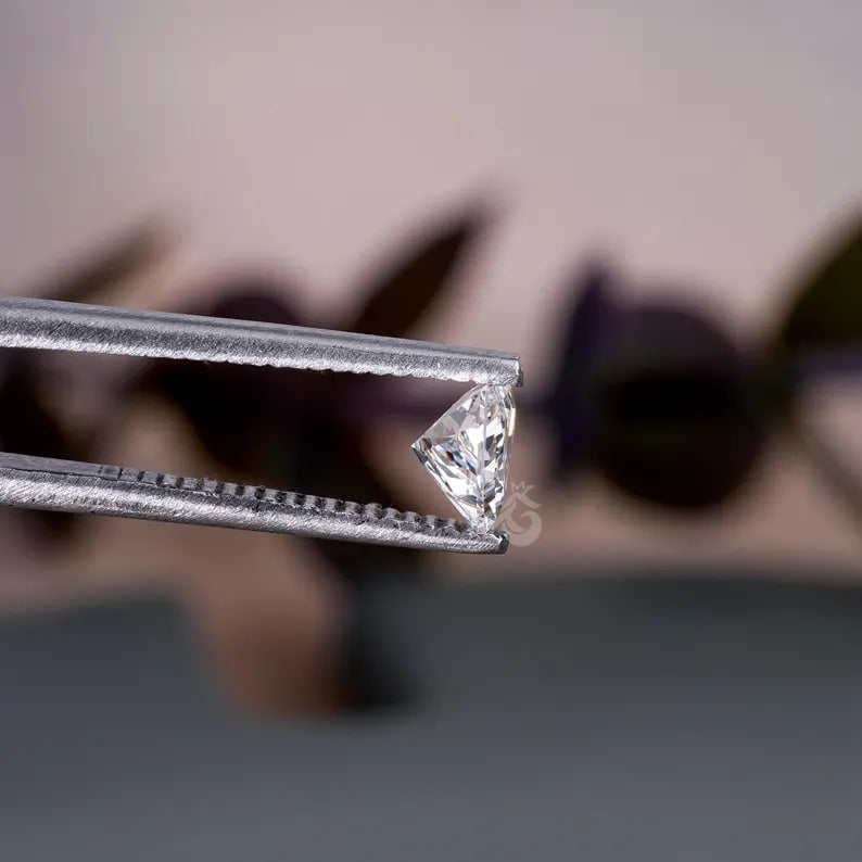 1.50CT Cadillac Cut Lab Grown Diamond, IGI Certified Fancy Side Stone for Jewelry