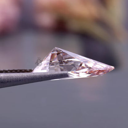 3.50 CT Pear Cut Fancy Pink Lab Grown Diamond, Loose Diamond for Engagement or Wedding Ring