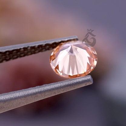 1.51 CT Round Fancy Intense Pink Lab Grown Diamond, IGI Certified VS1, Loose Diamond for Jewelry
