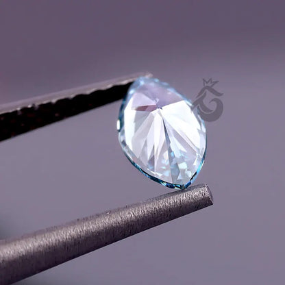 1.51 CT Marquise Fancy Vivid Blue Lab Grown Diamond, IGI Certified VS1, Loose Diamond for Jewelry