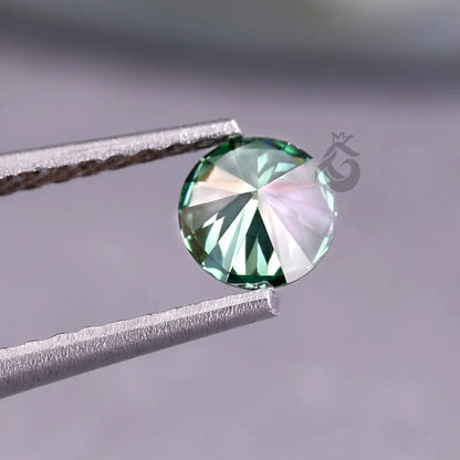 0.50 CT Fancy Green Round Lab Grown Diamond, IGI Certified Loose Diamond for Ring or Pendant