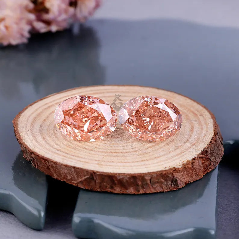 10.06 CT Oval Fancy Vivid Pink Lab Grown Diamond, Loose Diamond for Engagement Ring or Pendant