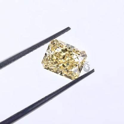 5.00 CT Radiant Cut Yellow Lab Diamond, Fancy Loose Diamond for Engagement Ring, Gift for Her