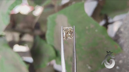 2.50CT Fancy Yellow Radiant Cut Moissanite Loose Gemstone for Jewelry