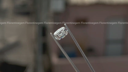 2.75CT Criss-Cut Lab Grown Diamond, E/VVS1 IGI Certified Loose Stone for Jewelry