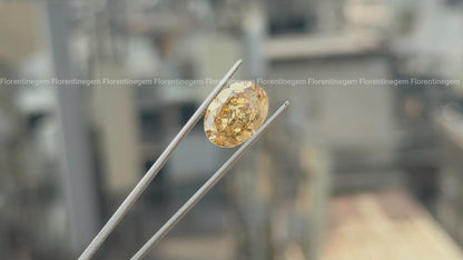 9.30CT Oval Cut Fancy Yellow Lab Grown Diamond, Loose Stone for Jewelry